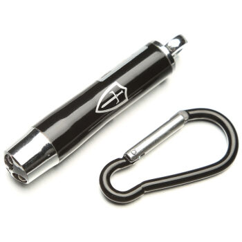 維多利亞旅行者 victoriatourist 鋁合金登山扣驗鈔燈紅外線強光led三合一多功能迷你手電筒